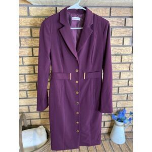Calvin Klein Purple Trench Coat🦄